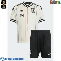 Fotballdrakt Barn Japan Junya Ito #14 Bortedraktsett VM 2026 Kortermet (+ Korte bukser)